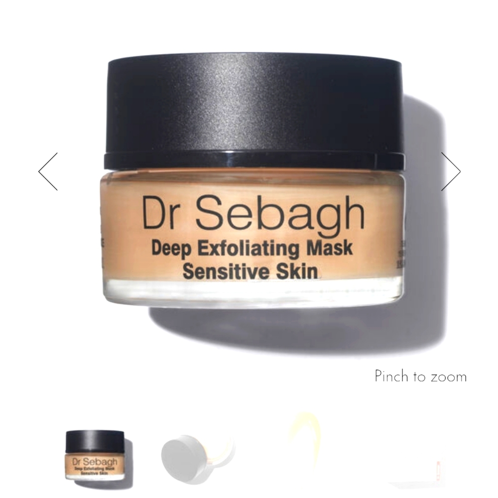 Dr Sebagh Deep Exfoliating Mask Sensitive skin